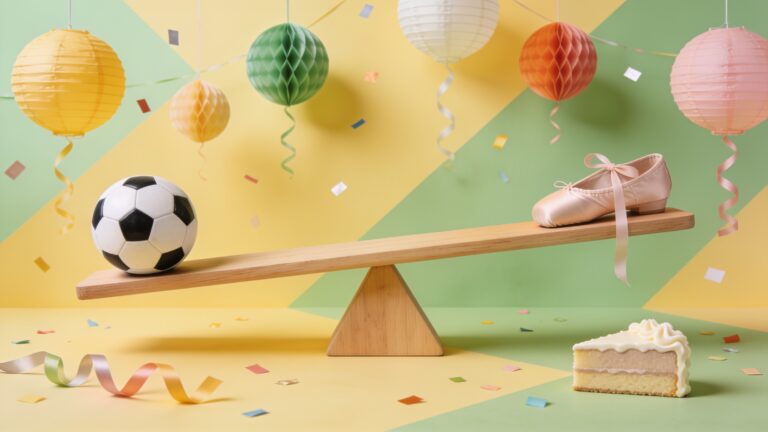 fête enfant mixte